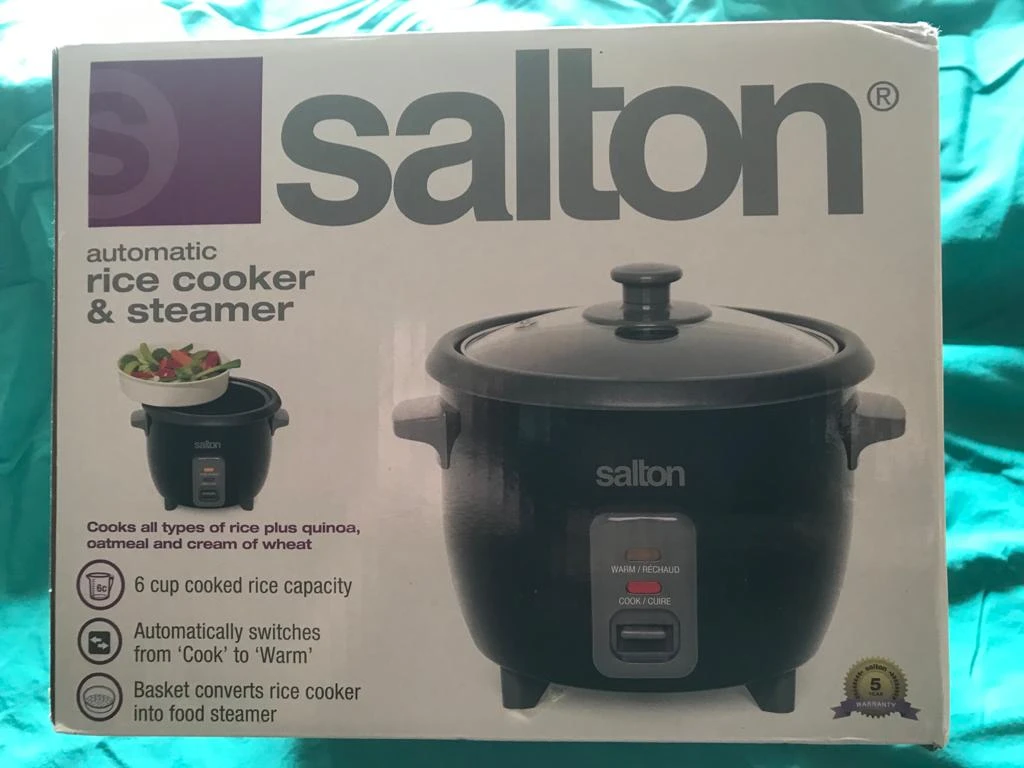 salton rice cooker & steamer