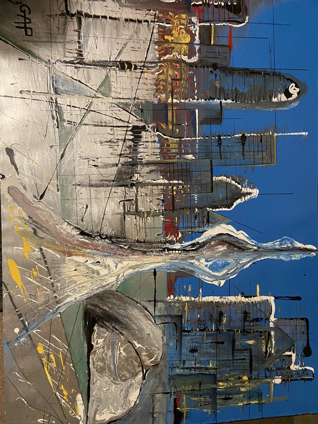 ORIGINAL ARTWORK BY RENOWNED CANADIAN ARTIST GAP - photo 2