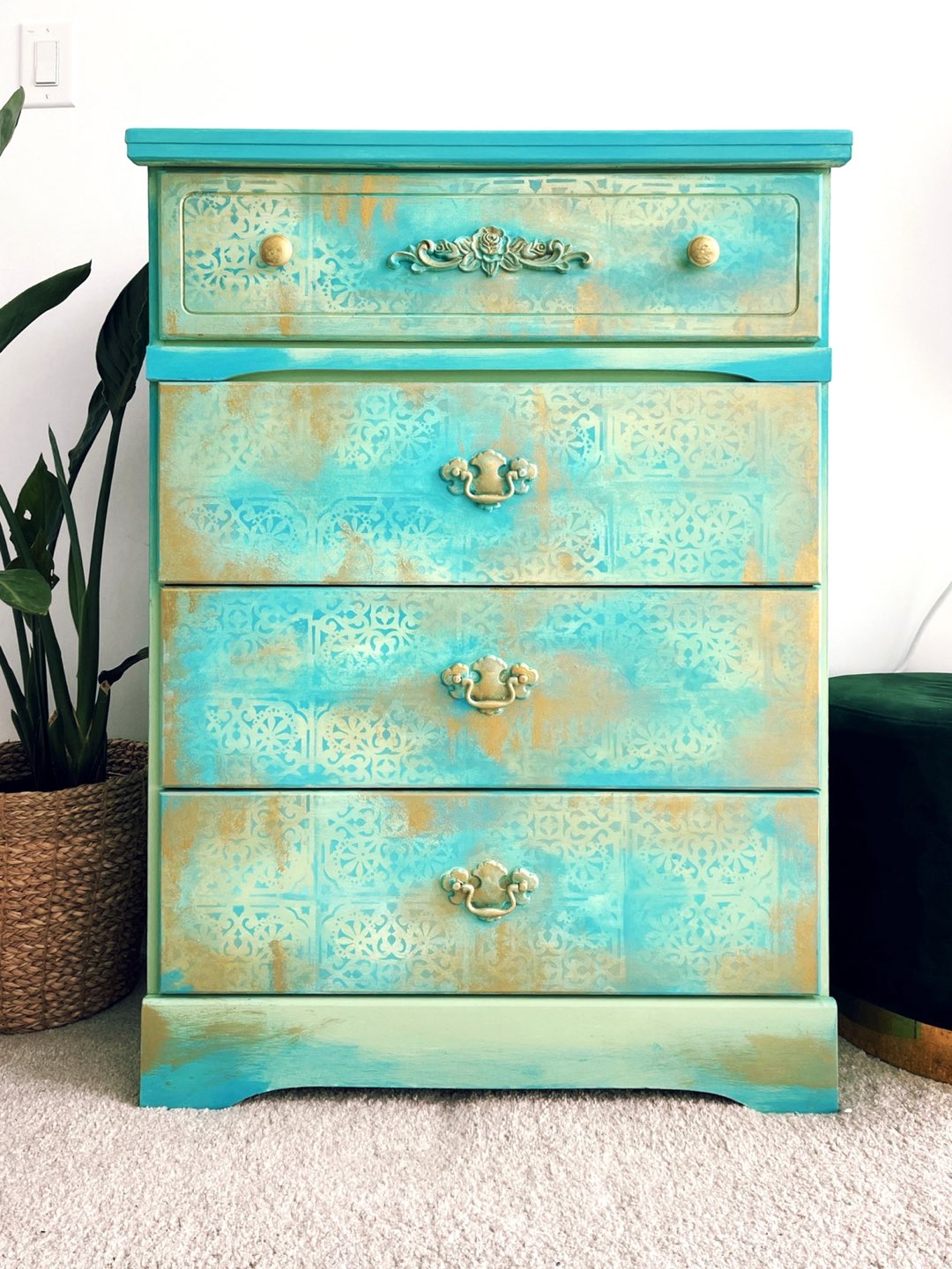 FREE DELIVERY Boho Style Dresser thumbnail