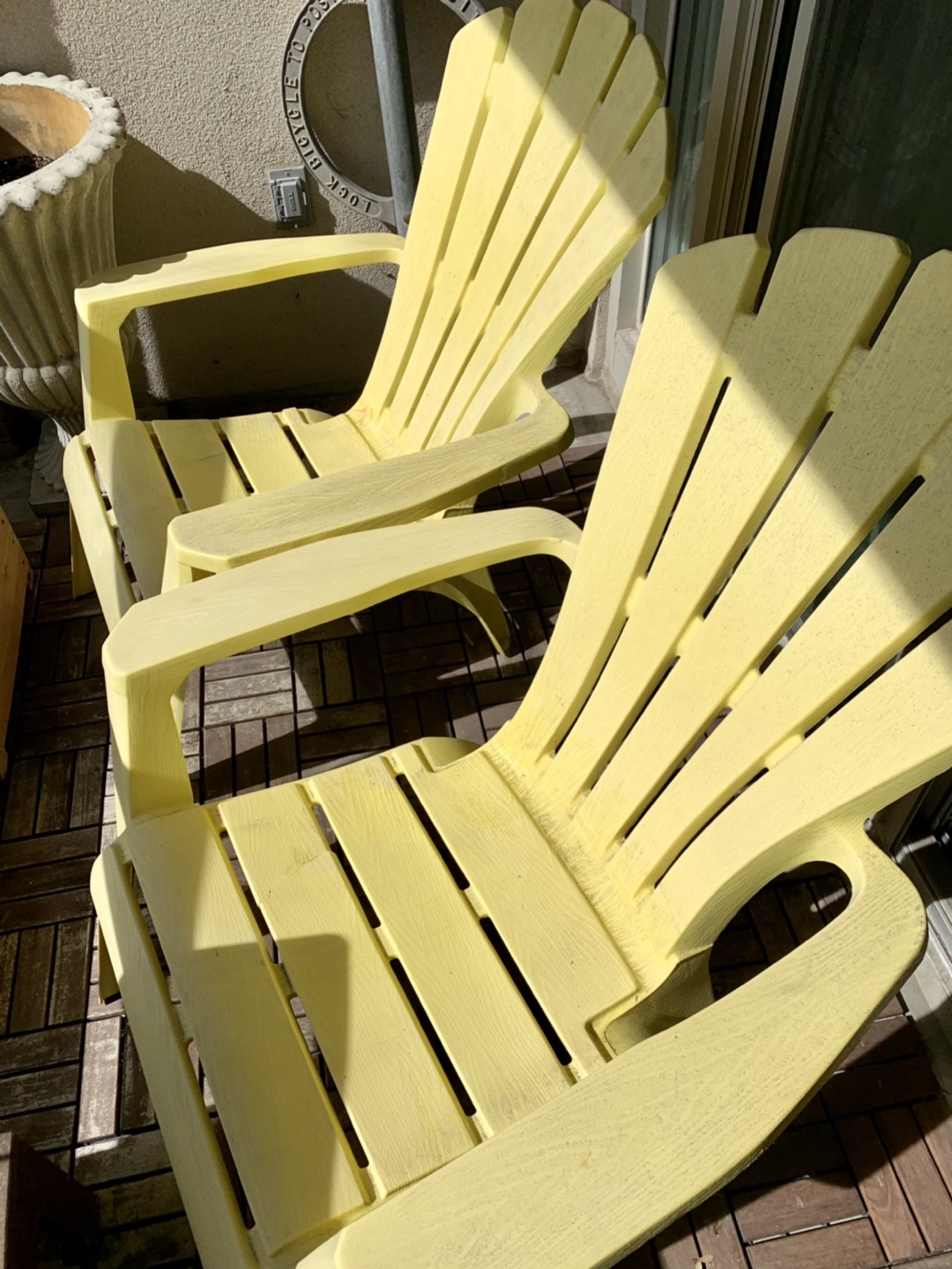 Patio Muskoka Chairs