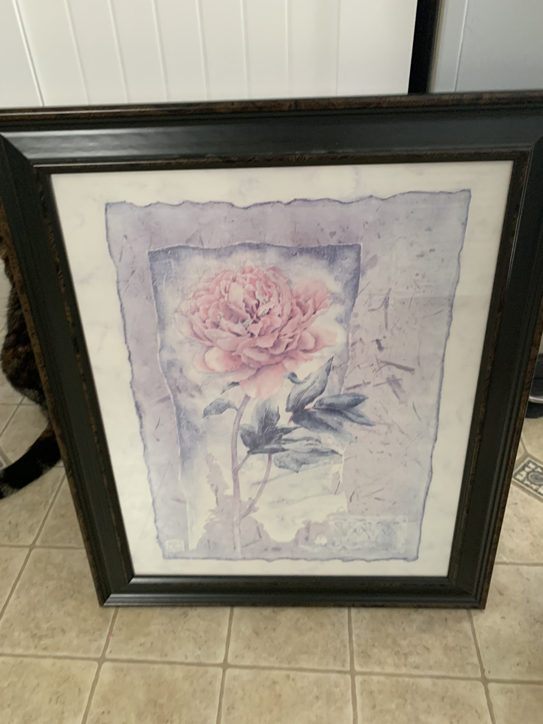 Picture and solid wood Frame