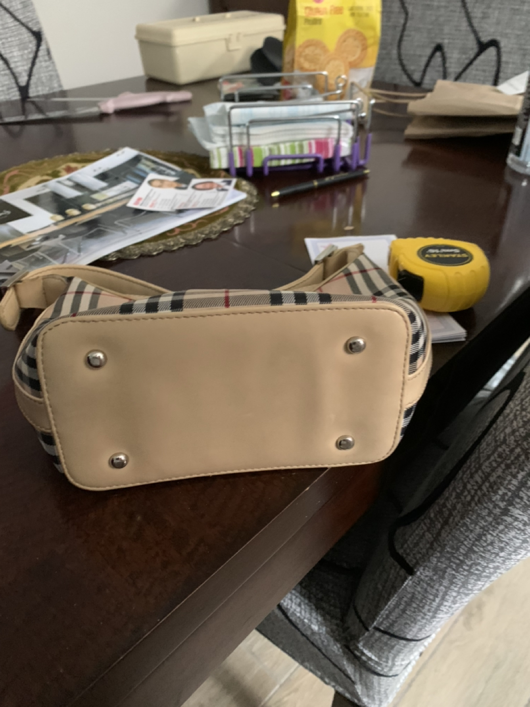  Small women’s faux designer bag - photo 2