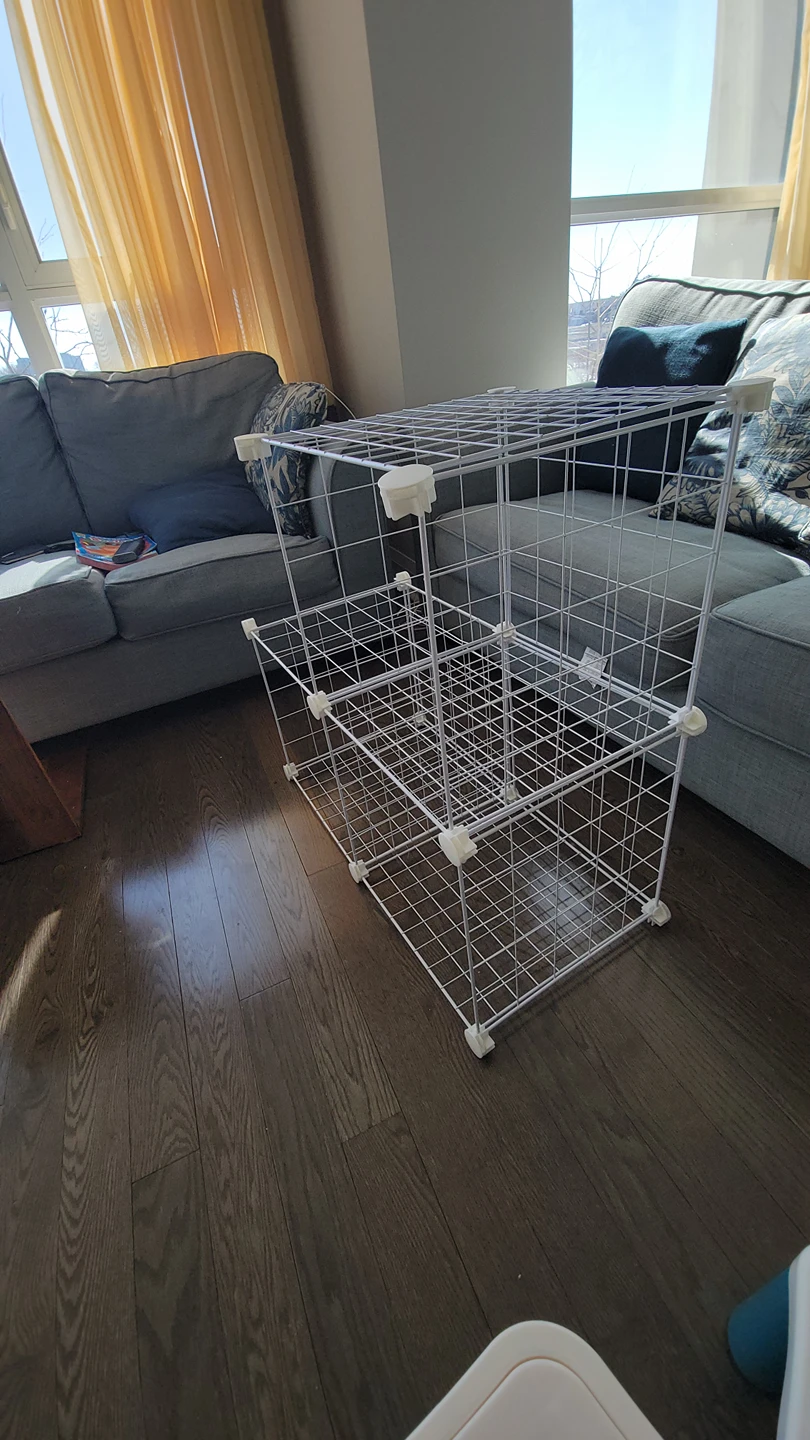 Easy light Assembling rack from Walmart