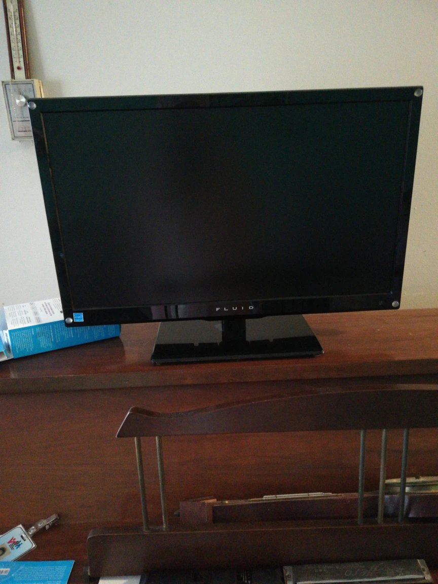 tv 23" and computer monitor as well. comes with everything thumbnail
