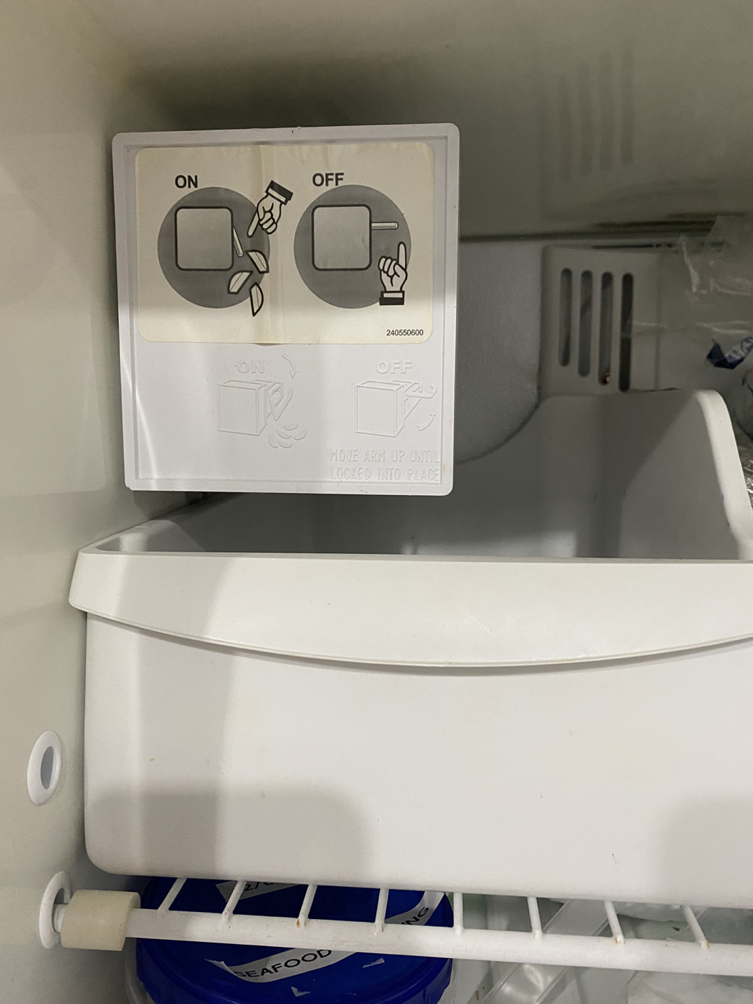 Stainless Steel Fridge with unused icemaker - photo 5