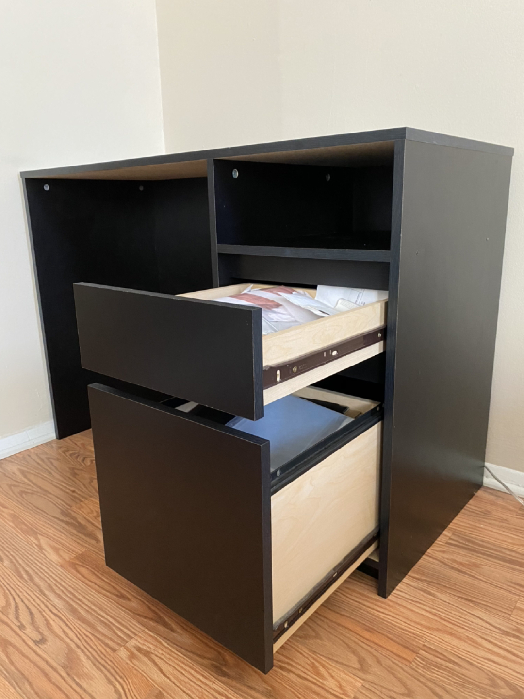 Black Desk with Drawers - photo 5