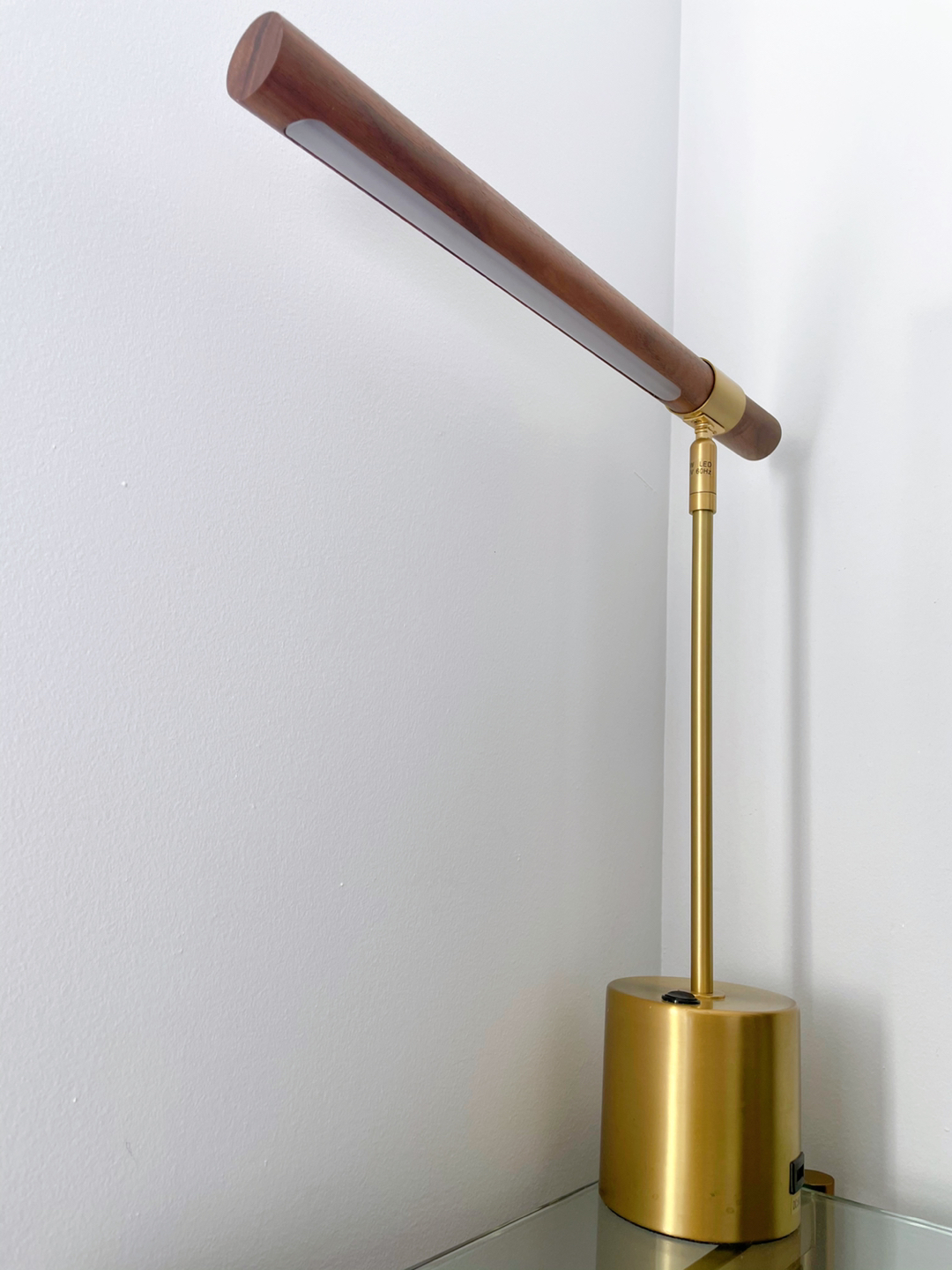 West Elm Linear Wood LED & USB Table Lamp - photo 3