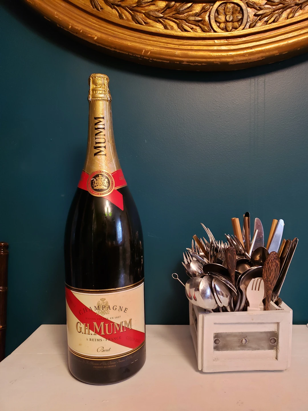 MUMM champagne bottle  (decor model) thumbnail