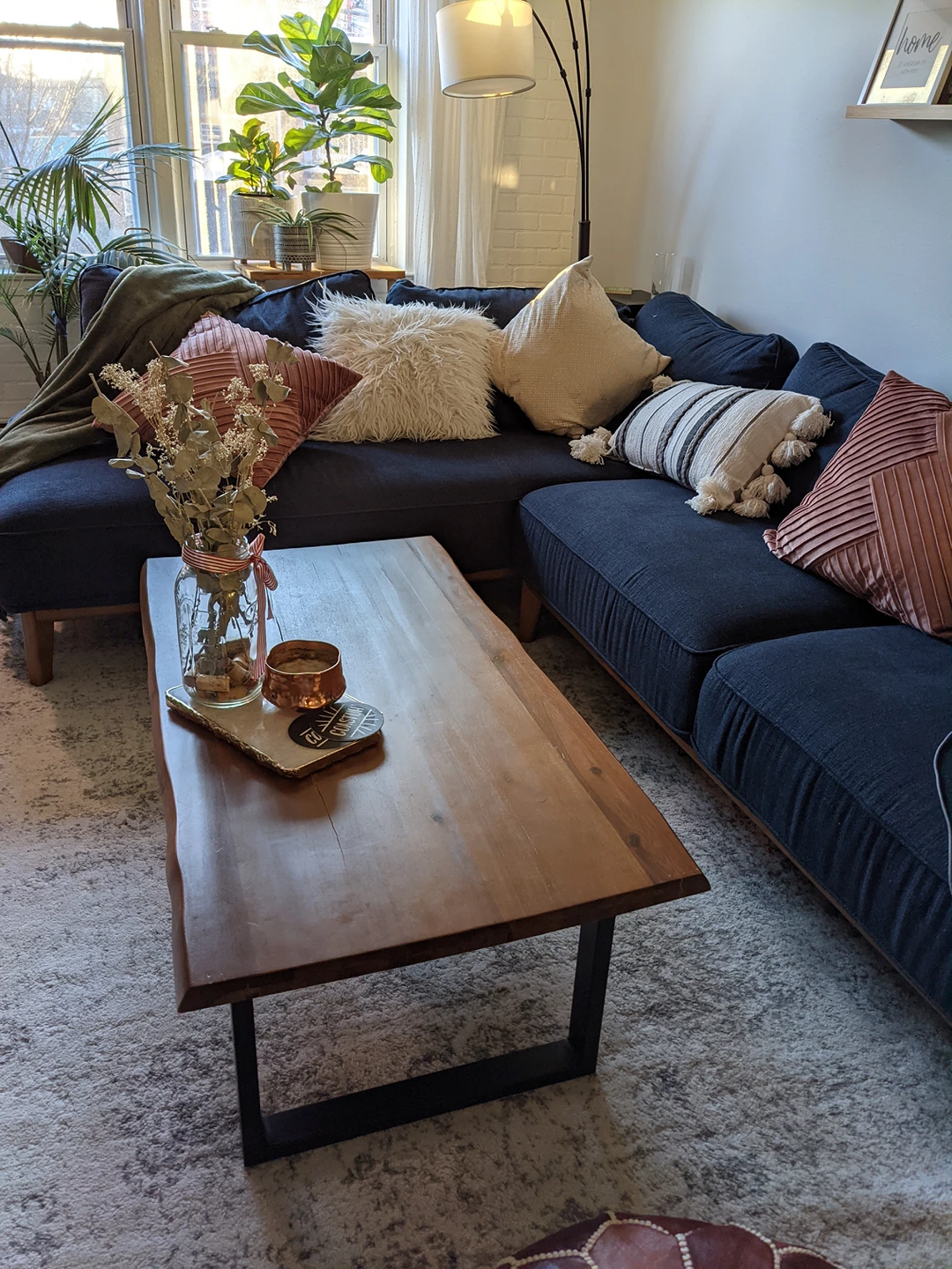 Live Edge Solid Wood Coffee Table - photo 2