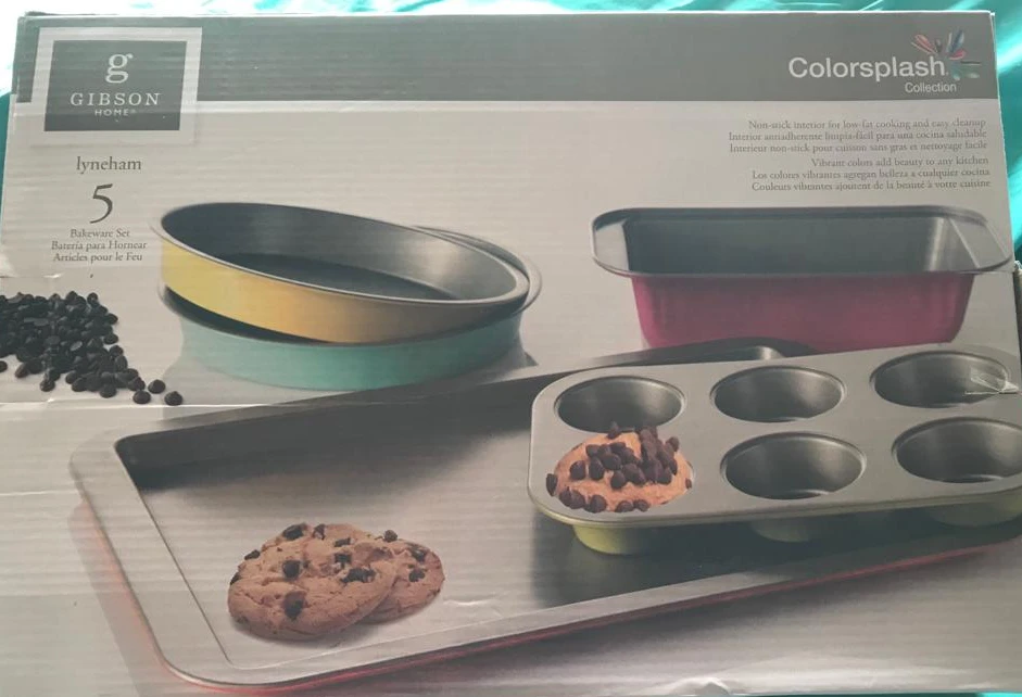 Bakeware 5 Piece Set Multicolor