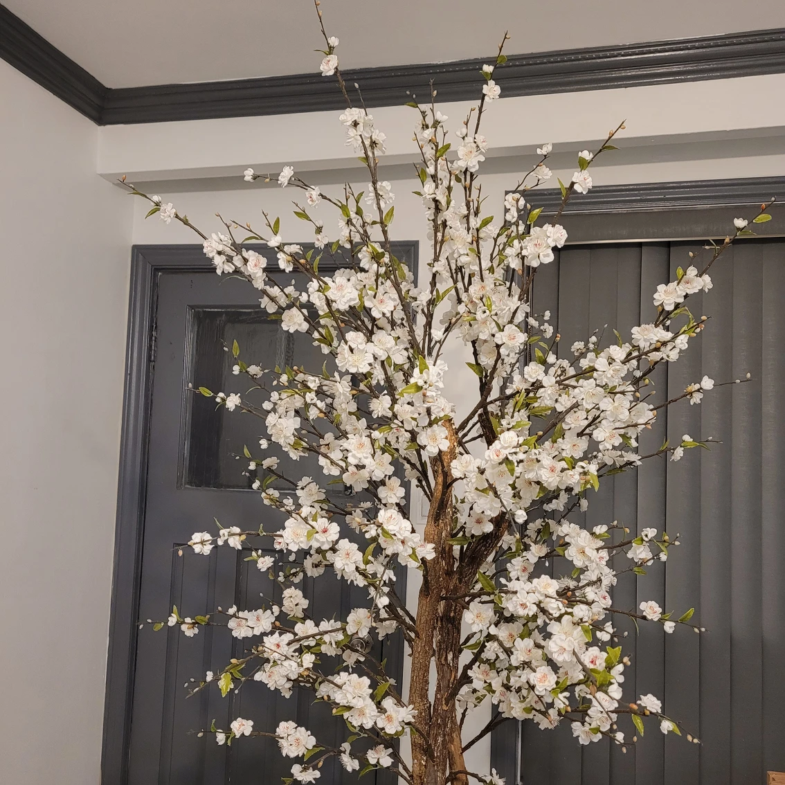 Artificial cherry blossom tree