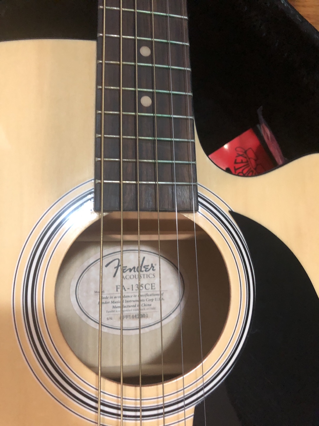 Fender FA-132CE Concert Acoustic-Electric Guitar - photo 3