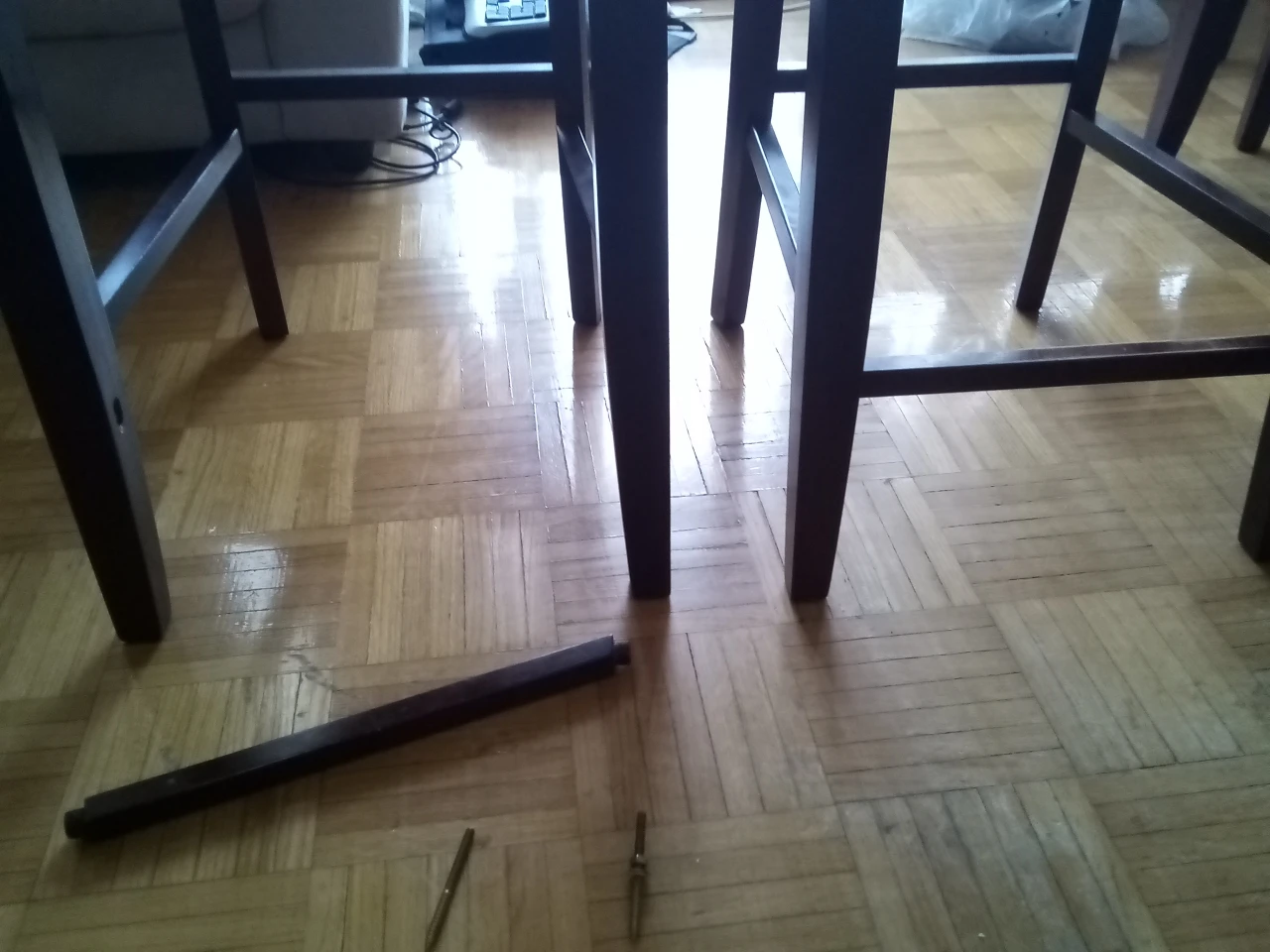 Counter Height Chairs. Well used - photo 4