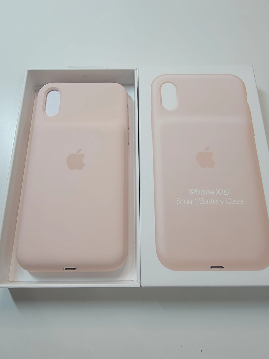 Apple iPhone XS Smart Battery Case - Pink Sand