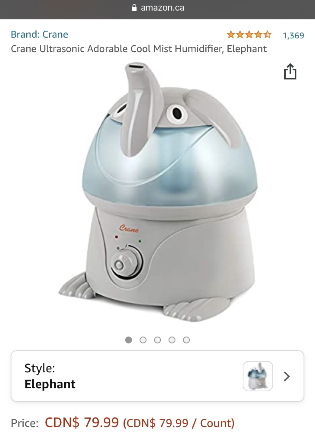 Humidifier in perfect conditions  thumbnail
