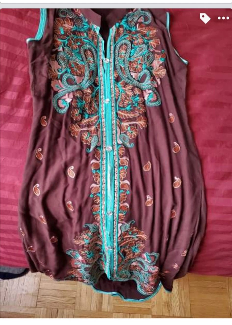 M size Indian cotton dress #IWD