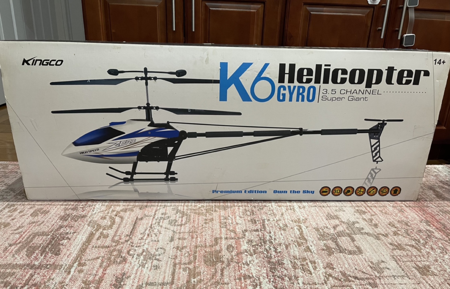 Helicopter Super Giant K6 Gyro Kingco