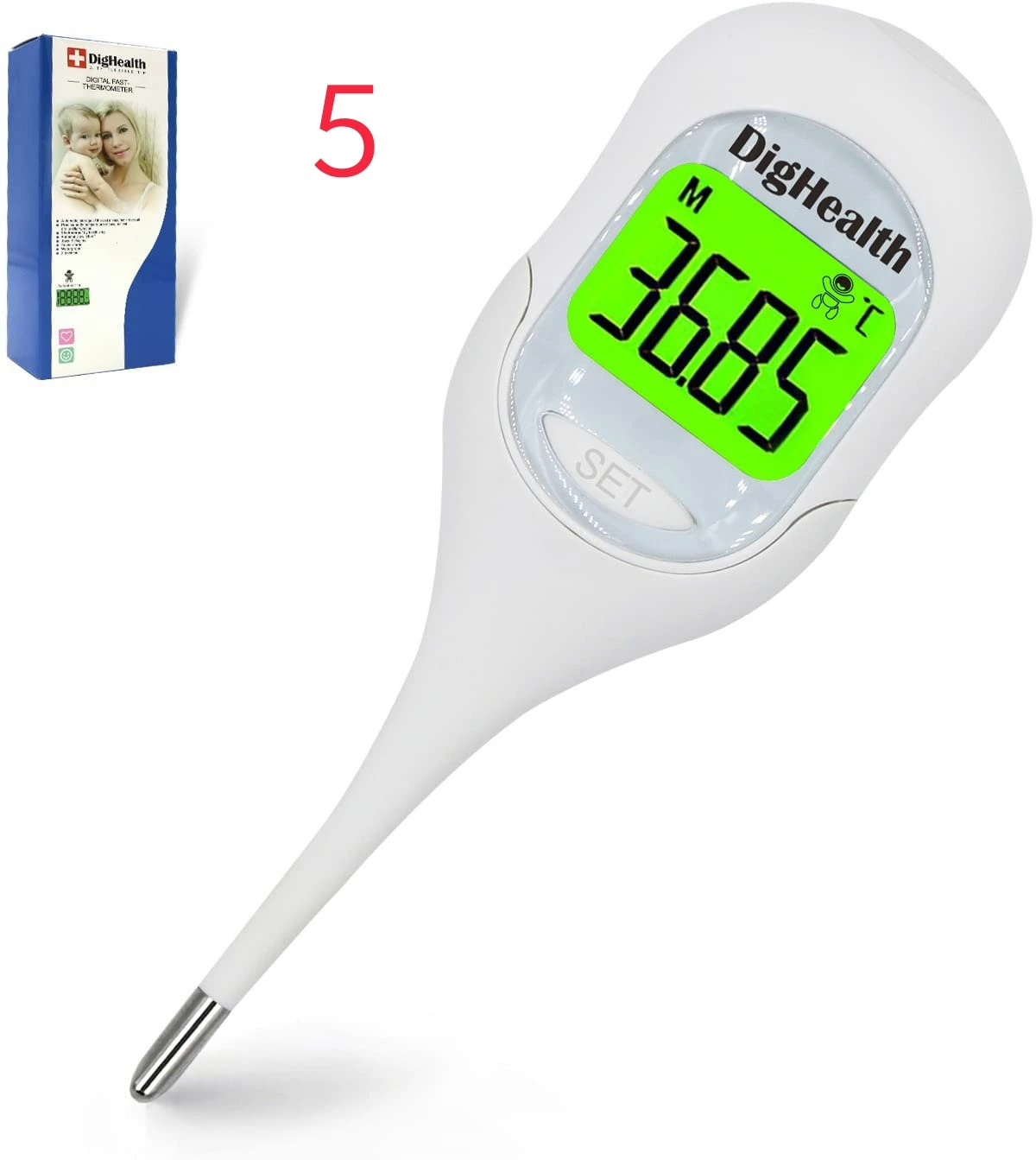 Digital Oral Ovulation Thermometer $10
