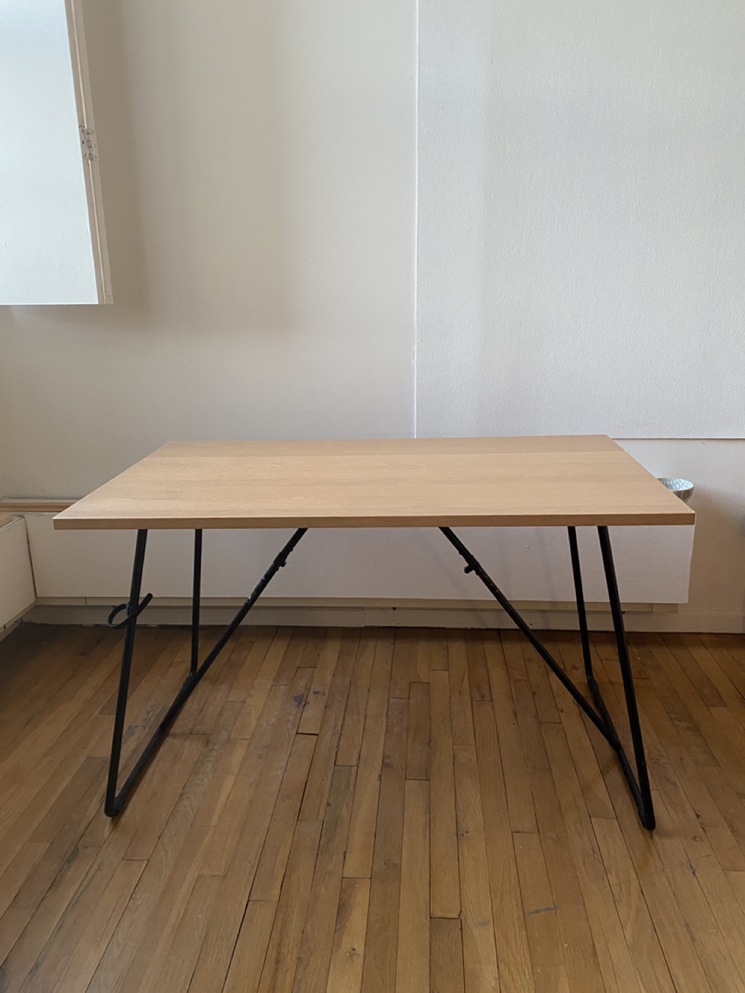 MUJI OAK FOLDABLE TABLE 120CM