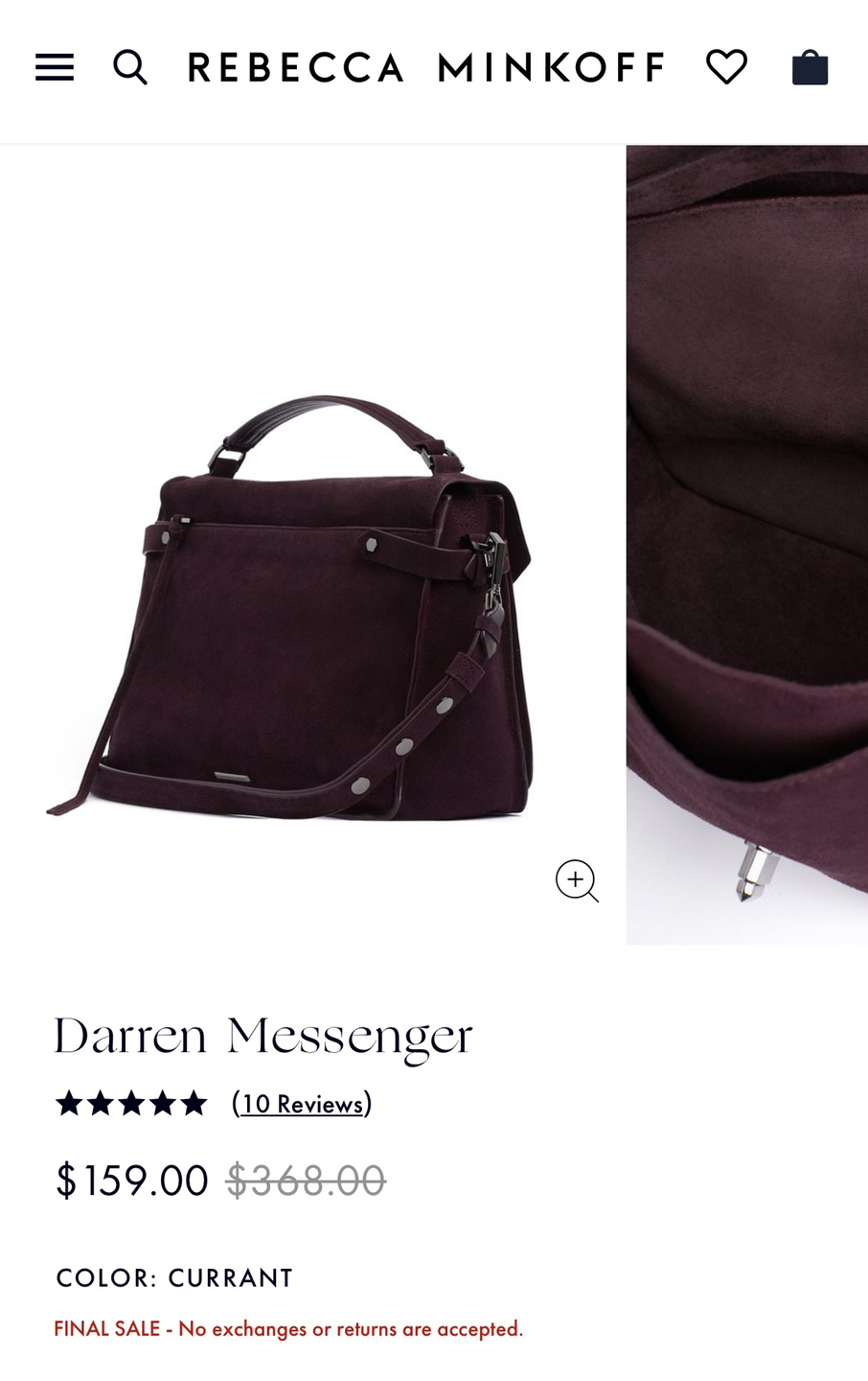 Rebecca Minkoff Darren Messenger - Never worn - photo 3