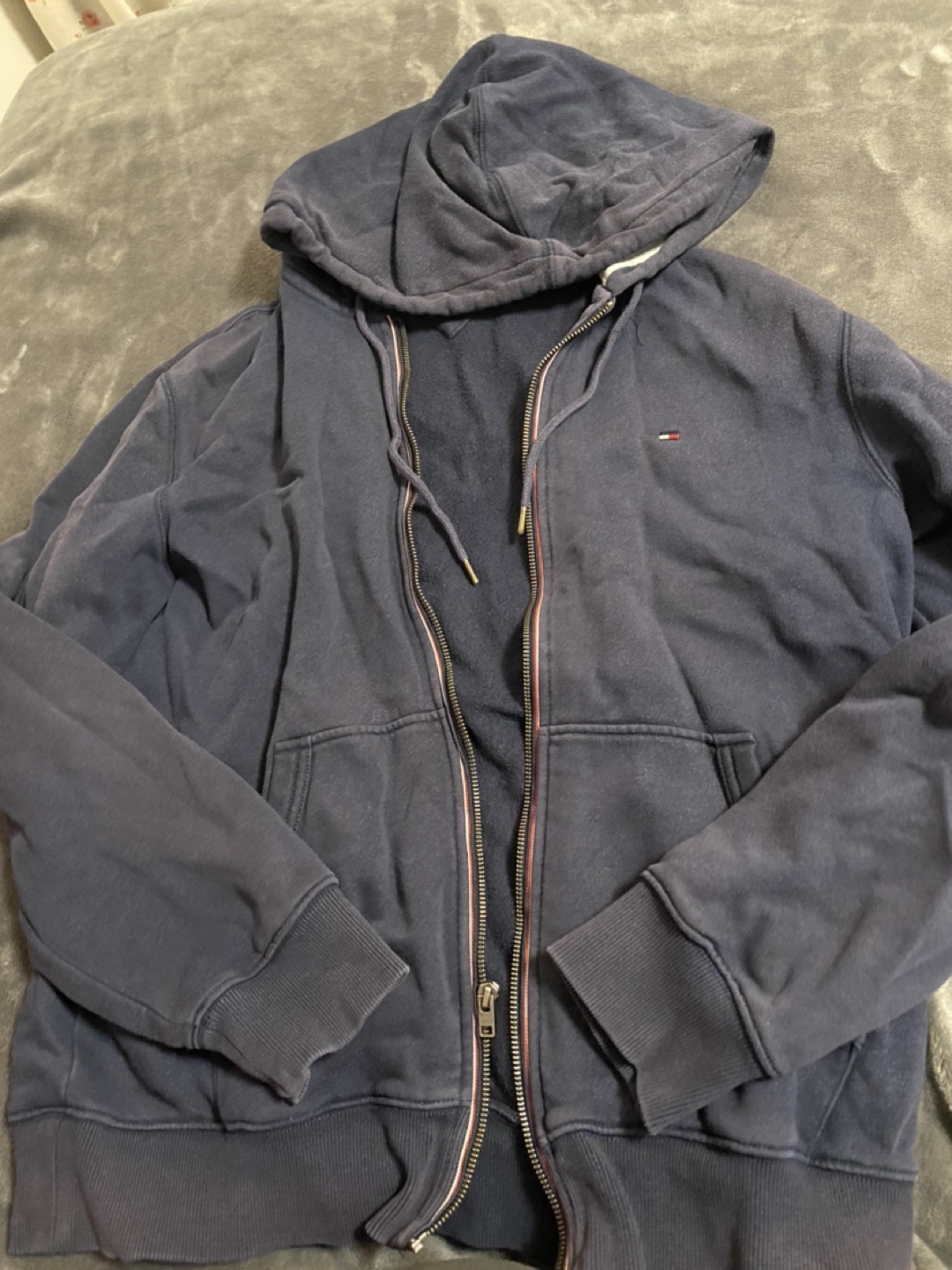 Tommy Hilfiger Zip Hoodie Size L Men