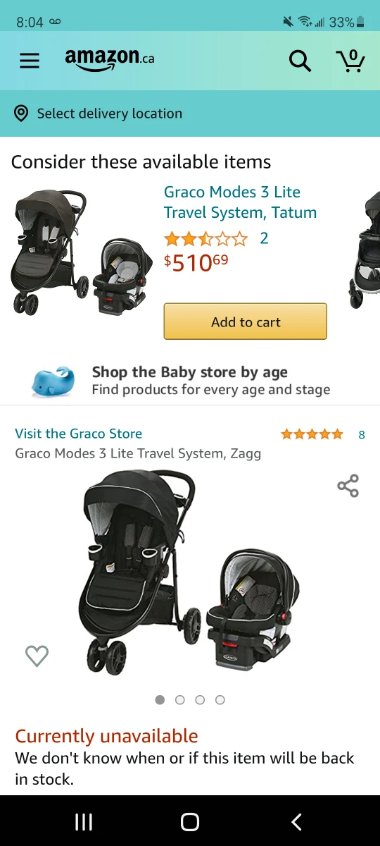 Graco modes 3 lite travel system new in box - photo 4