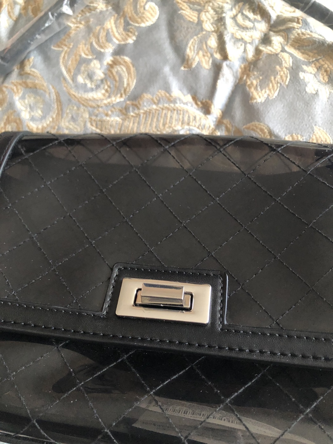 New Zara black purse