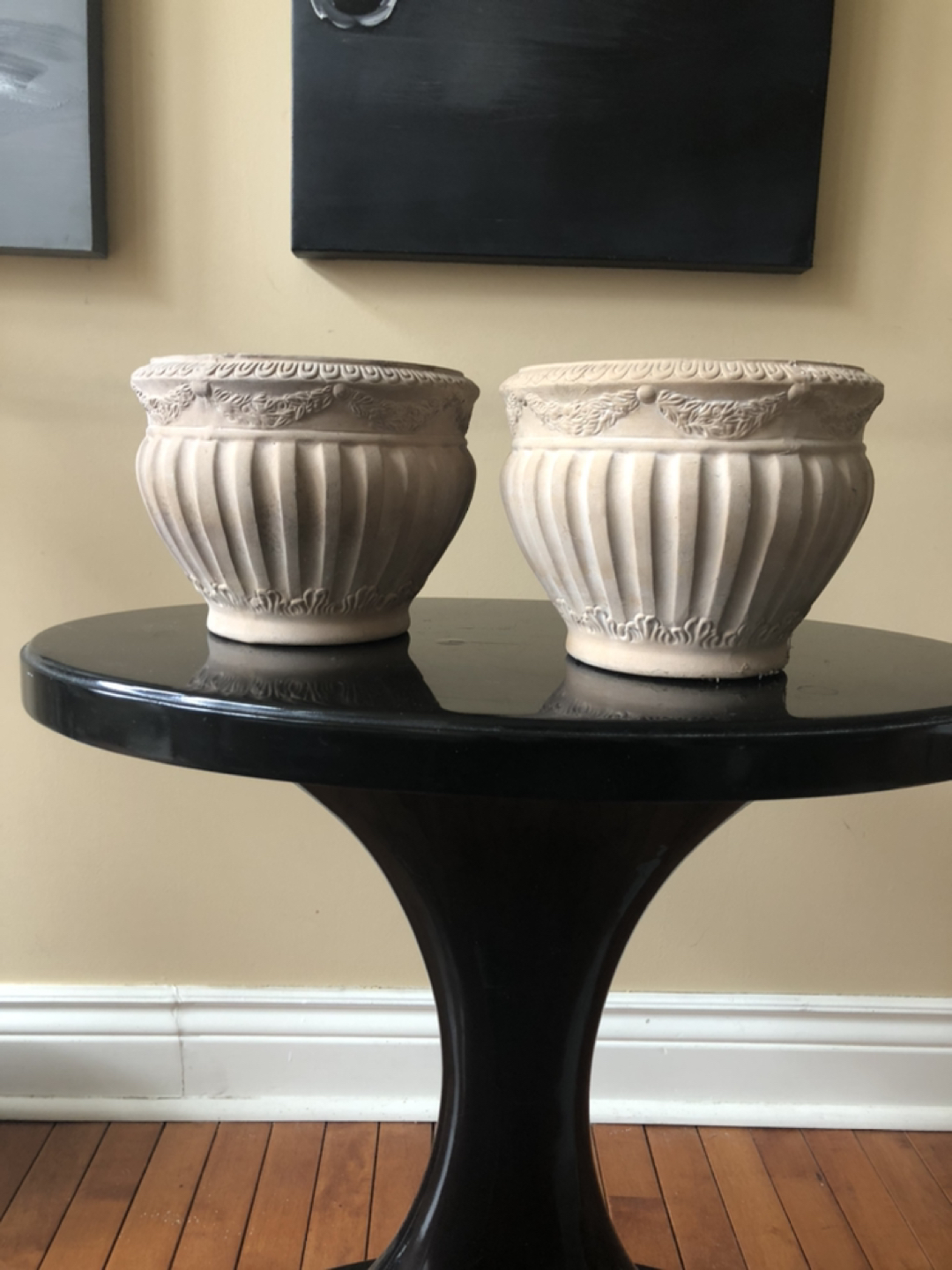 What! 2 beautiful flower pots do $5