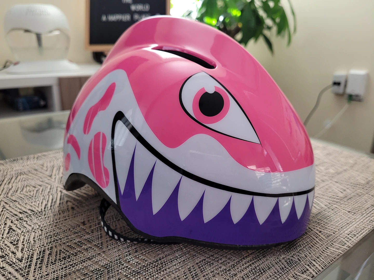 Shark helmet for toddlers