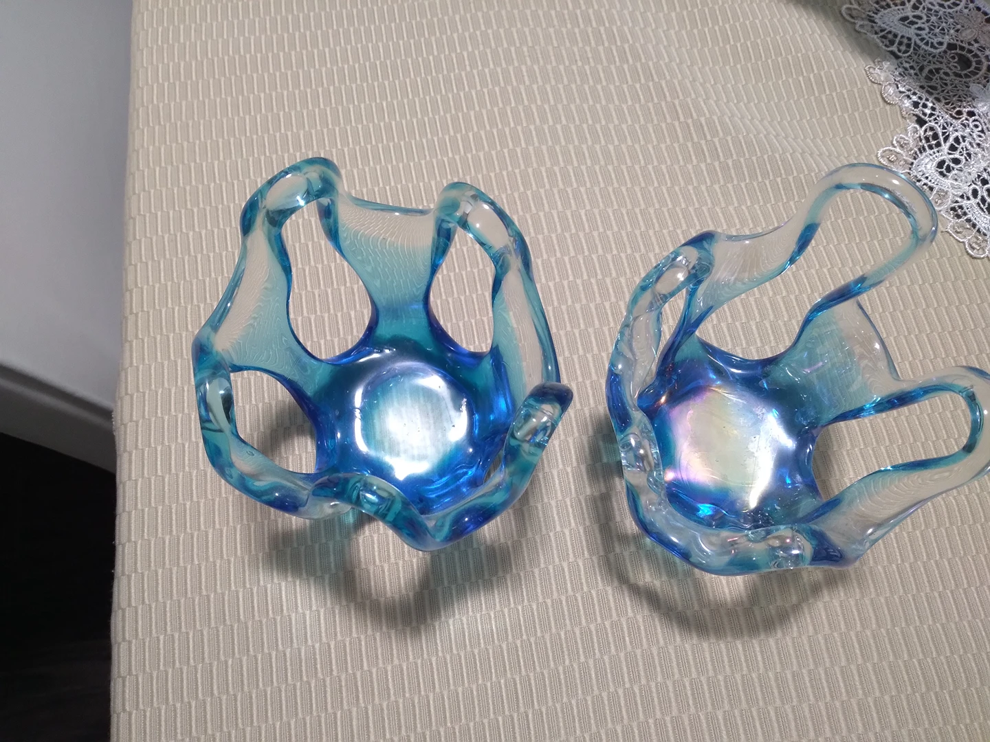 glass candle holders - photo 2