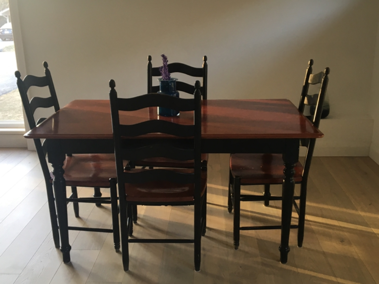Solid wood dining /kitchen table  - photo 2
