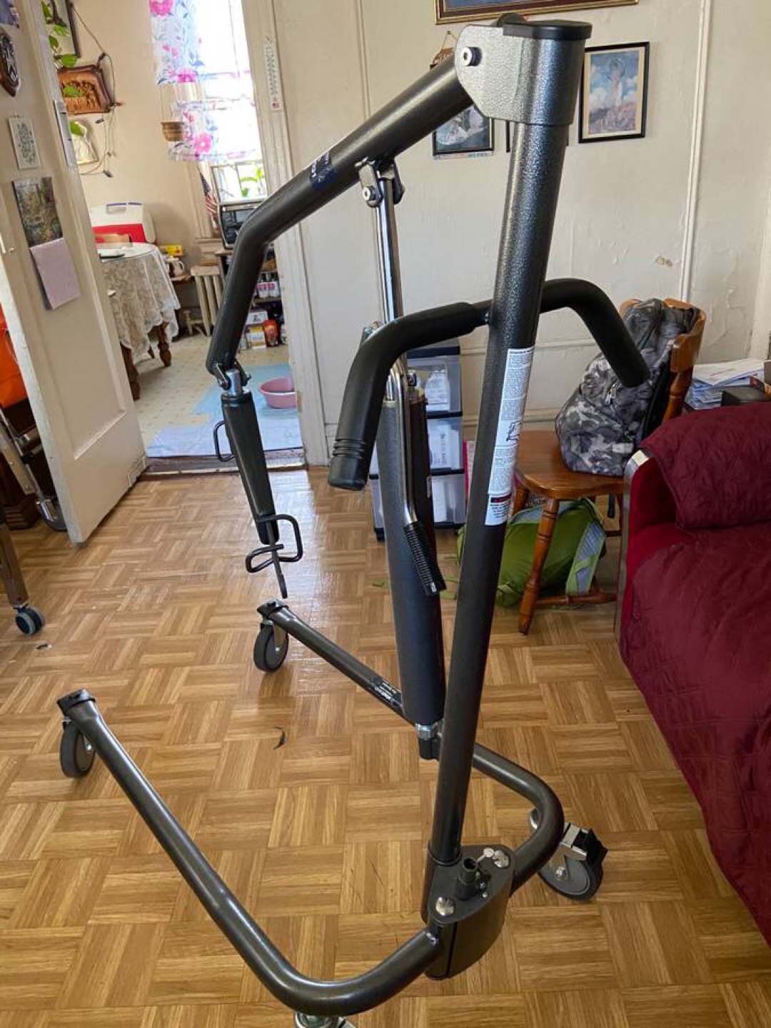Hydraulic Patient Lift with Six Point Hydraulic Patiradle