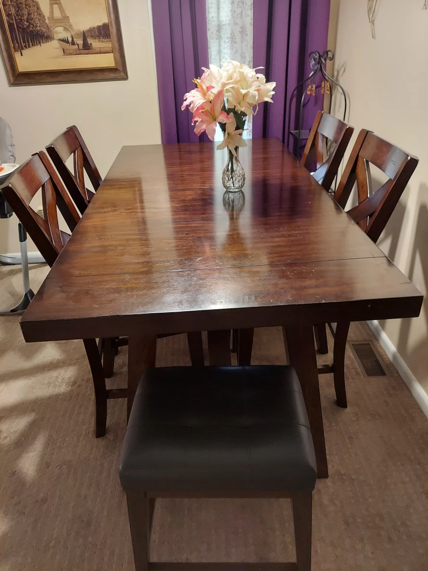 7-piece dining table set