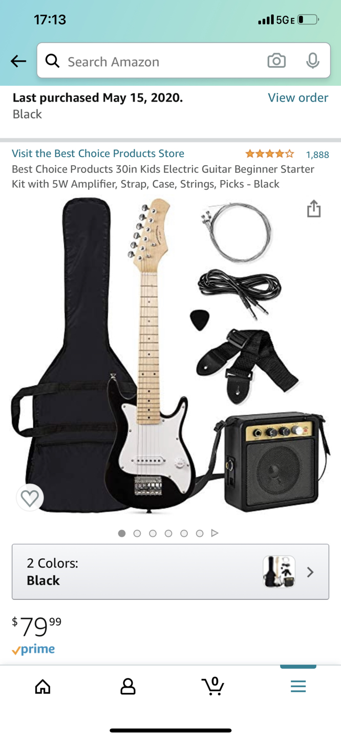 30in Kids Electric Guitar - photo 2