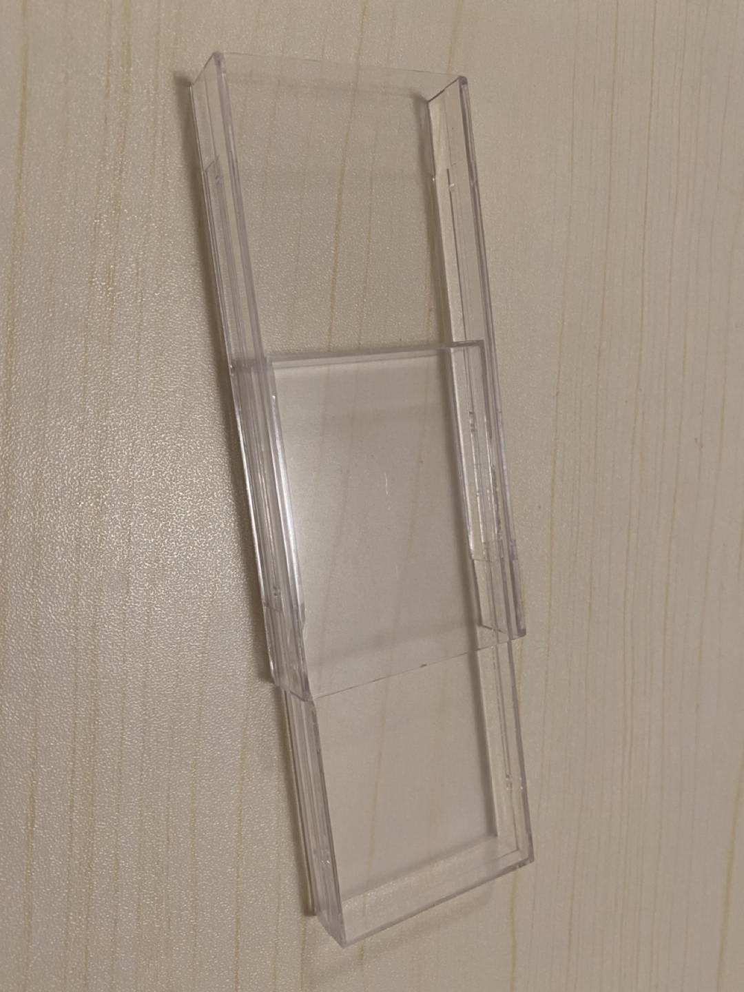Fake eyelash box (clear, hologram)