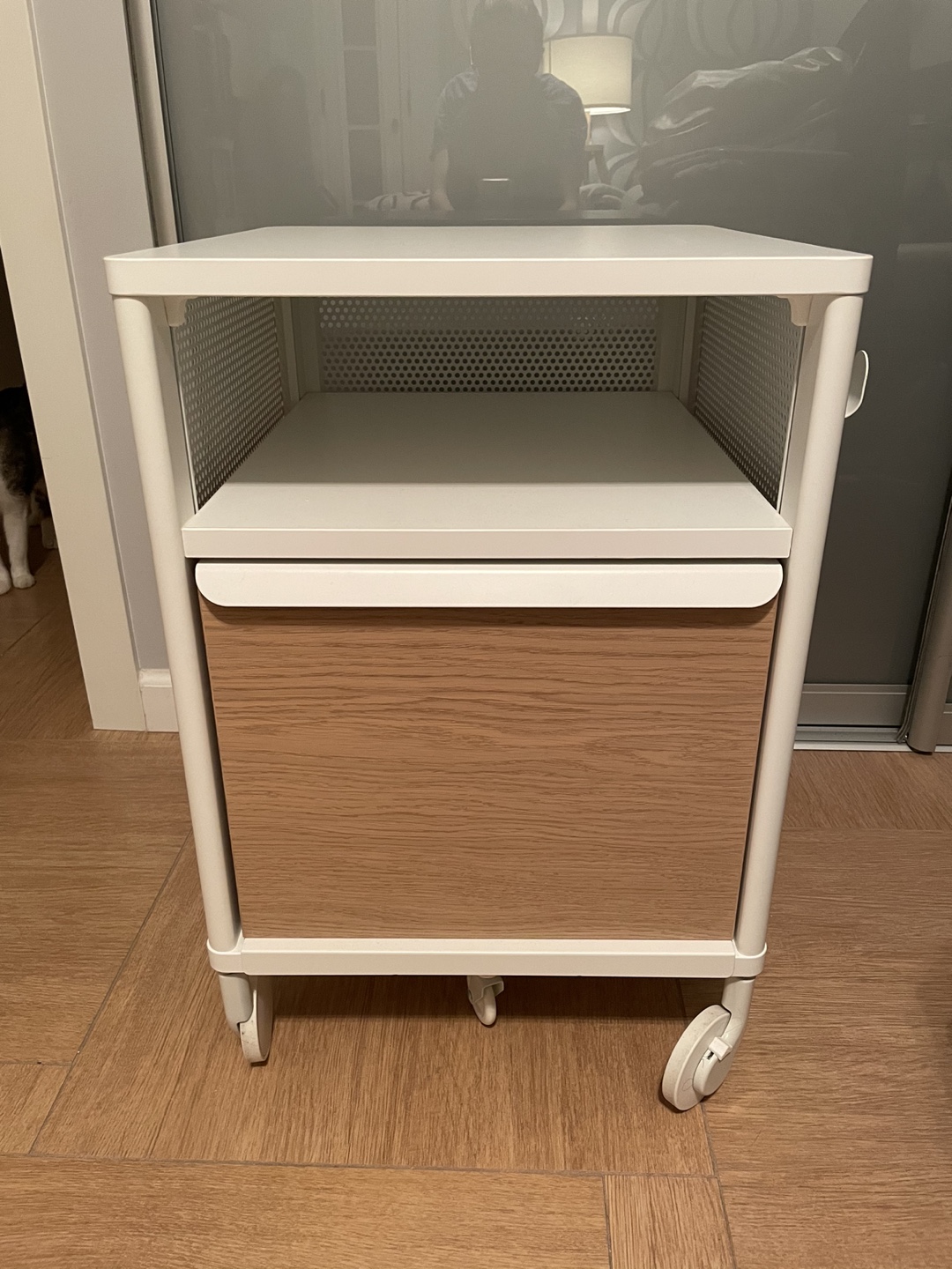 IKEA BEKANT Storage Unit On Casters