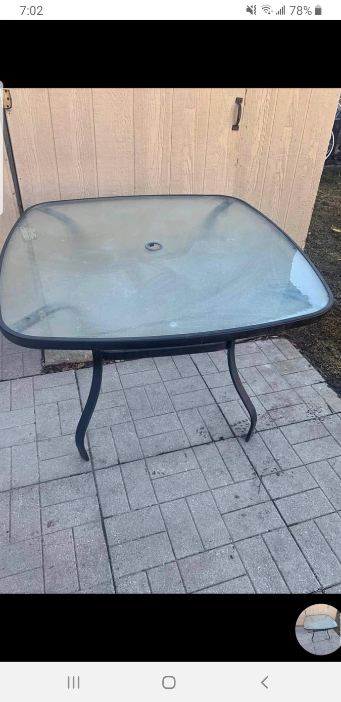 Patio Table