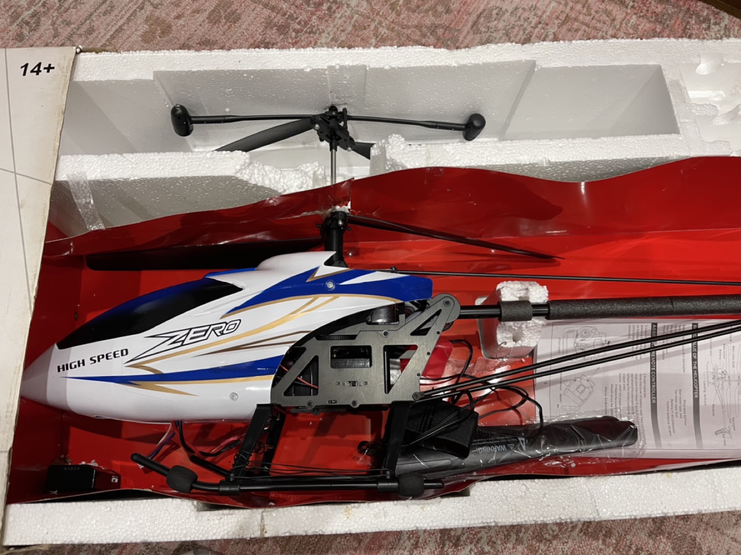 Helicopter Super Giant K6 Gyro Kingco - photo 2
