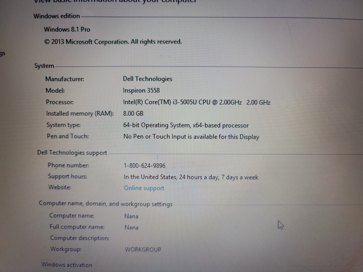 Dell Inspiron 3558 image indicator(6)