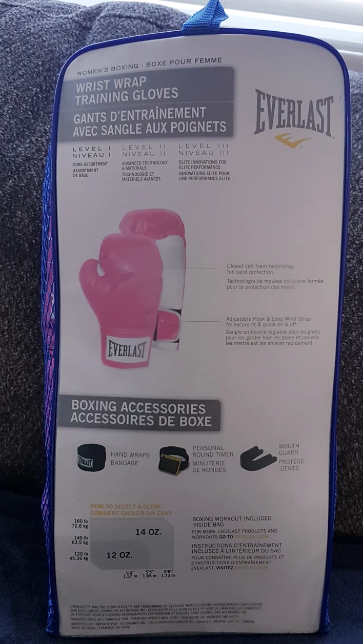 Pink Everlast Boxing Gloves - photo 2