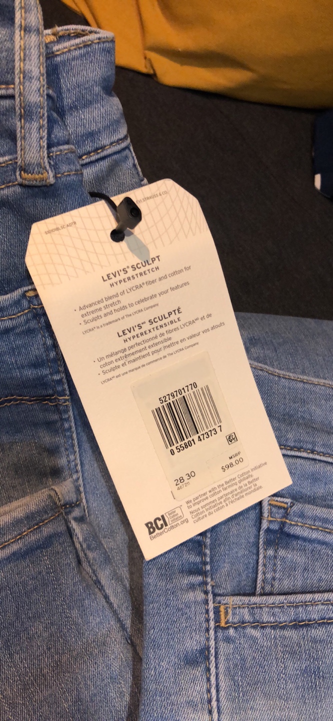 New Levis size 28 - photo 2