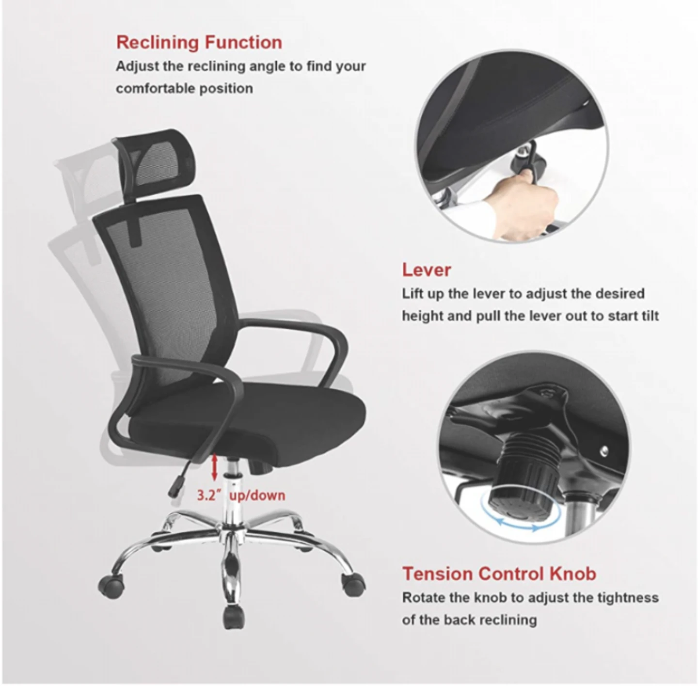 ergonomic office chair - photo 2