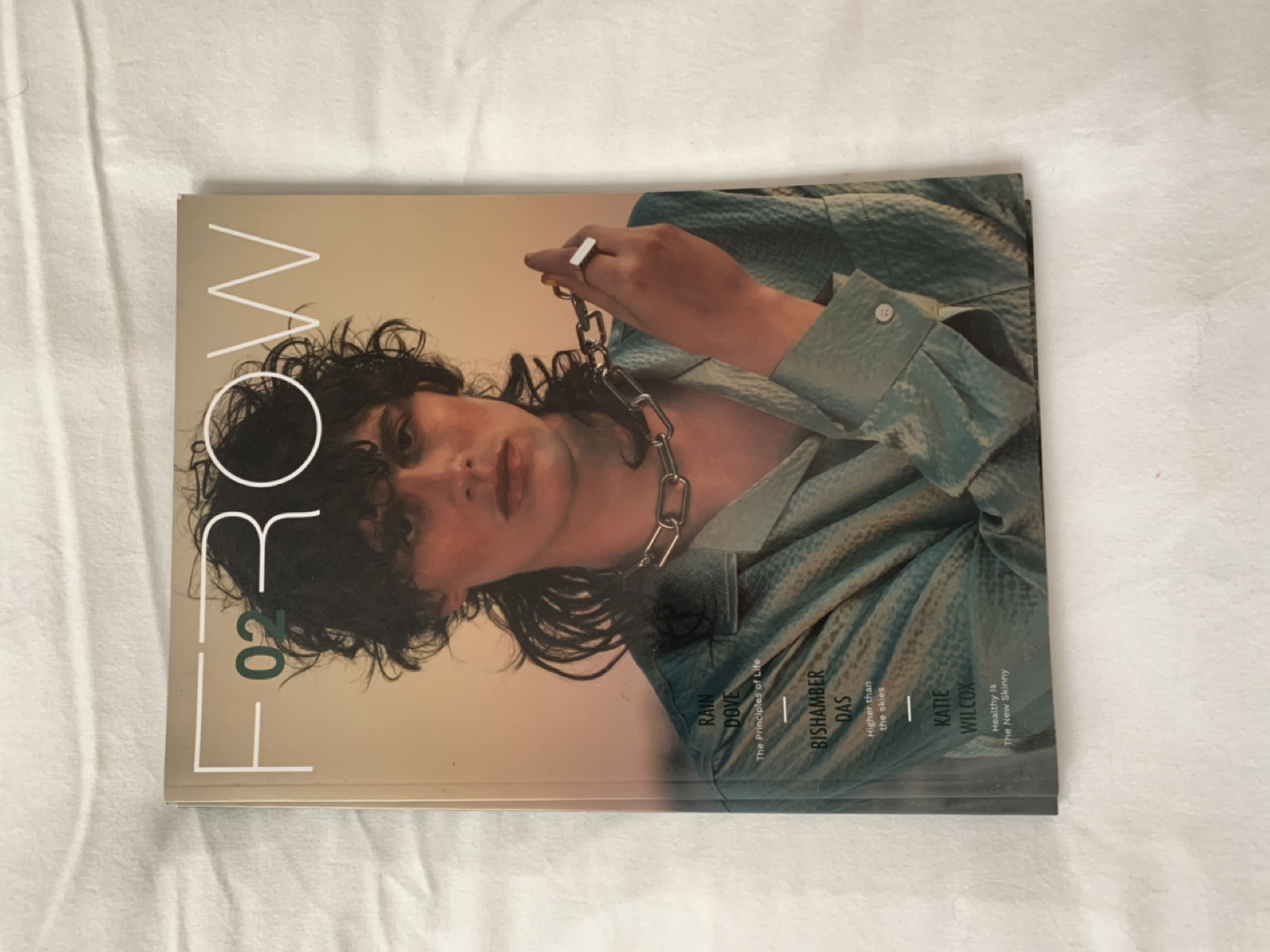 Frow Magazine cover shot by Britt Kubat