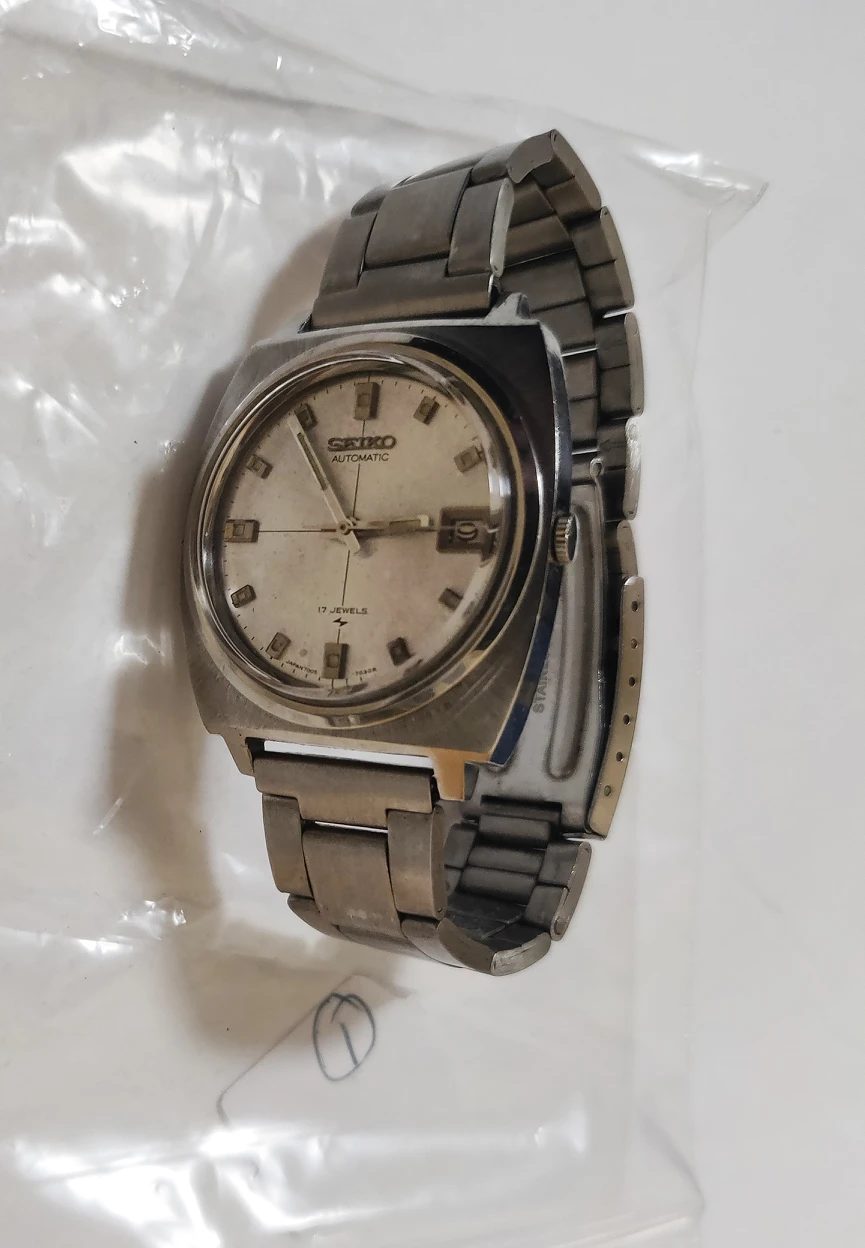 Lot of 4 Authentic Seiko Auto Mens watch - photo 2