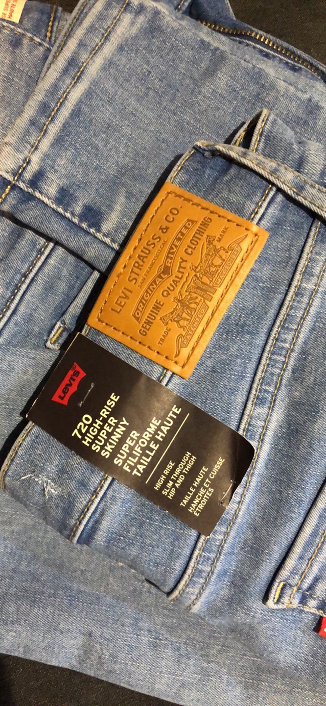 New Levis size 28