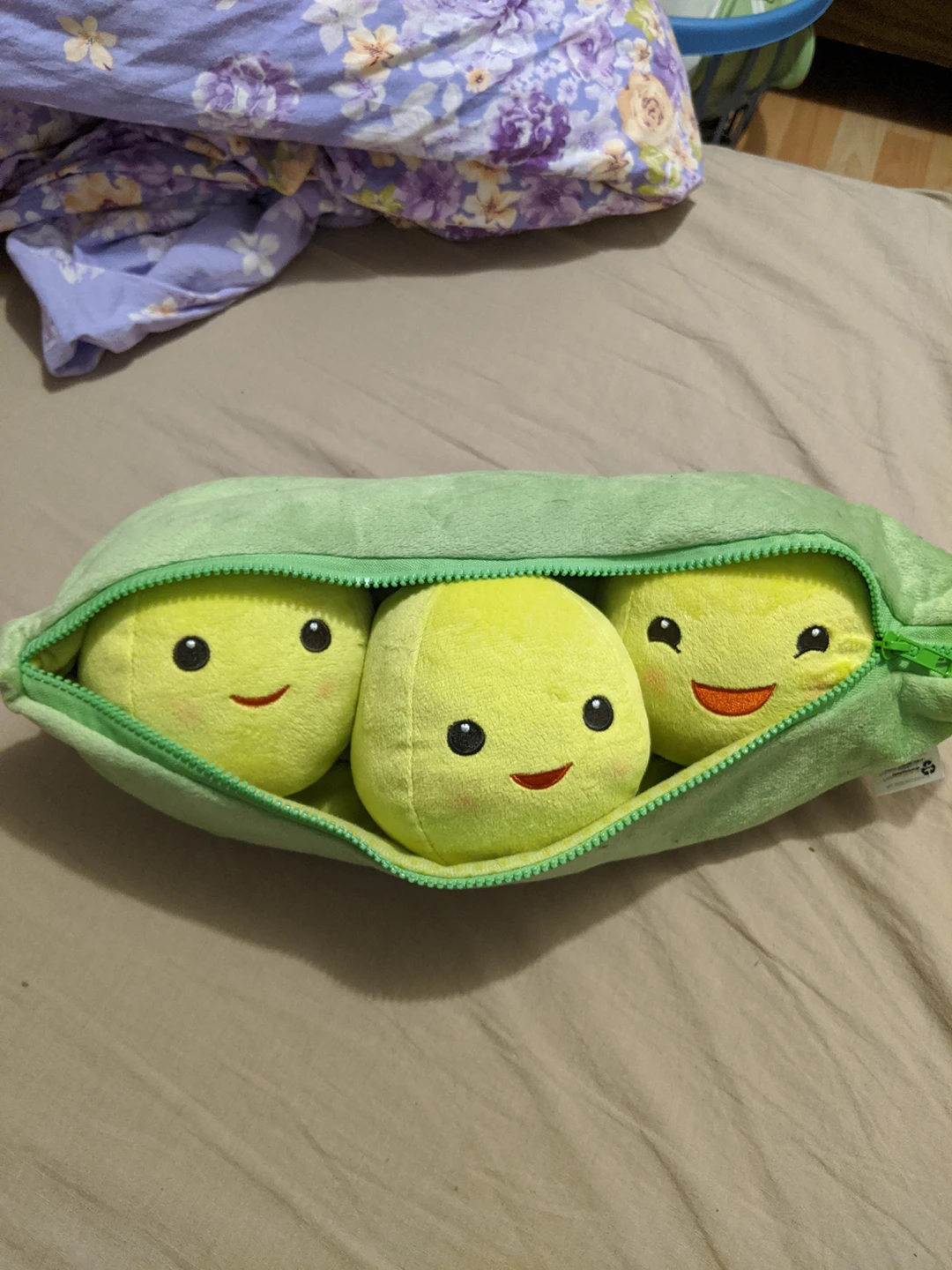 peas in a pod plush