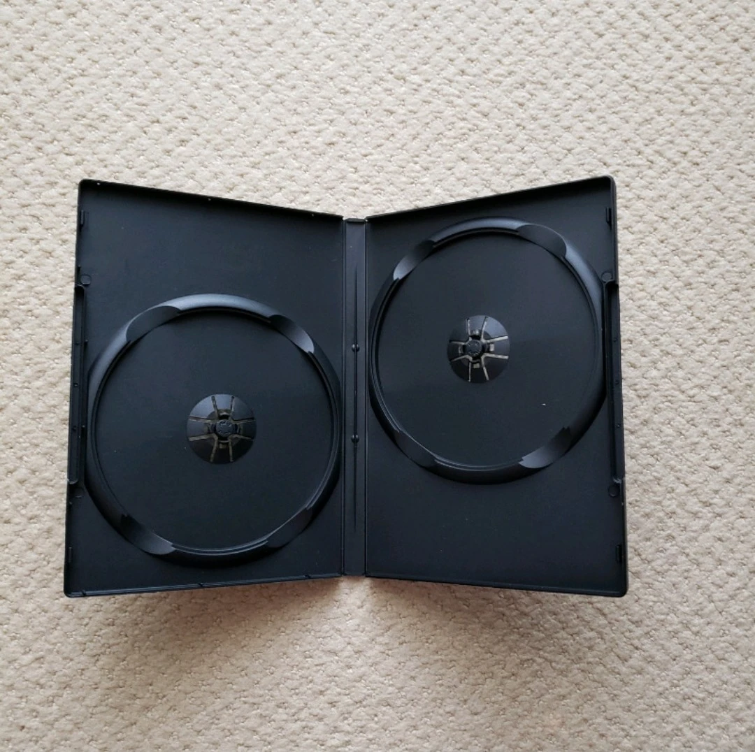 18 Standard Double CD/DVD Case Empty Replacement Sleeves image indicator(3)