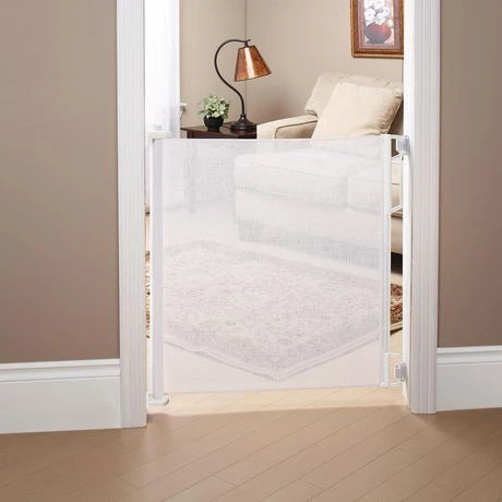 Retractable Safety Gate, NEW.