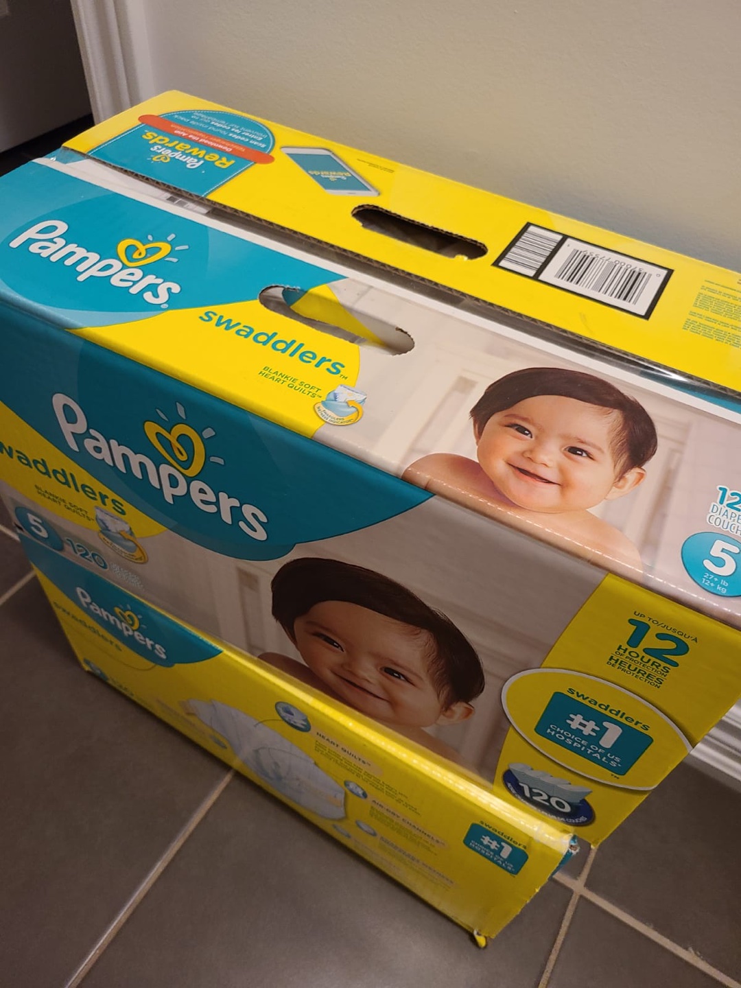 Pampers Swaddlers size 5 thumbnail