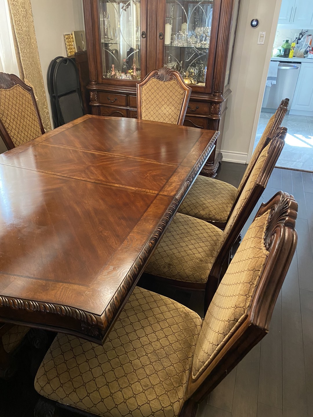 Dining table with Hutch - photo 5